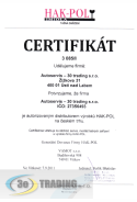 Certifikát HAK-POL